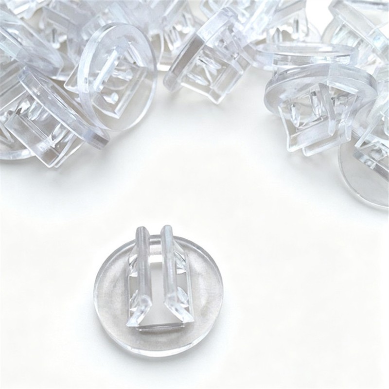 Board Game Organization - 25 pcs Clear Display Clips, Compact