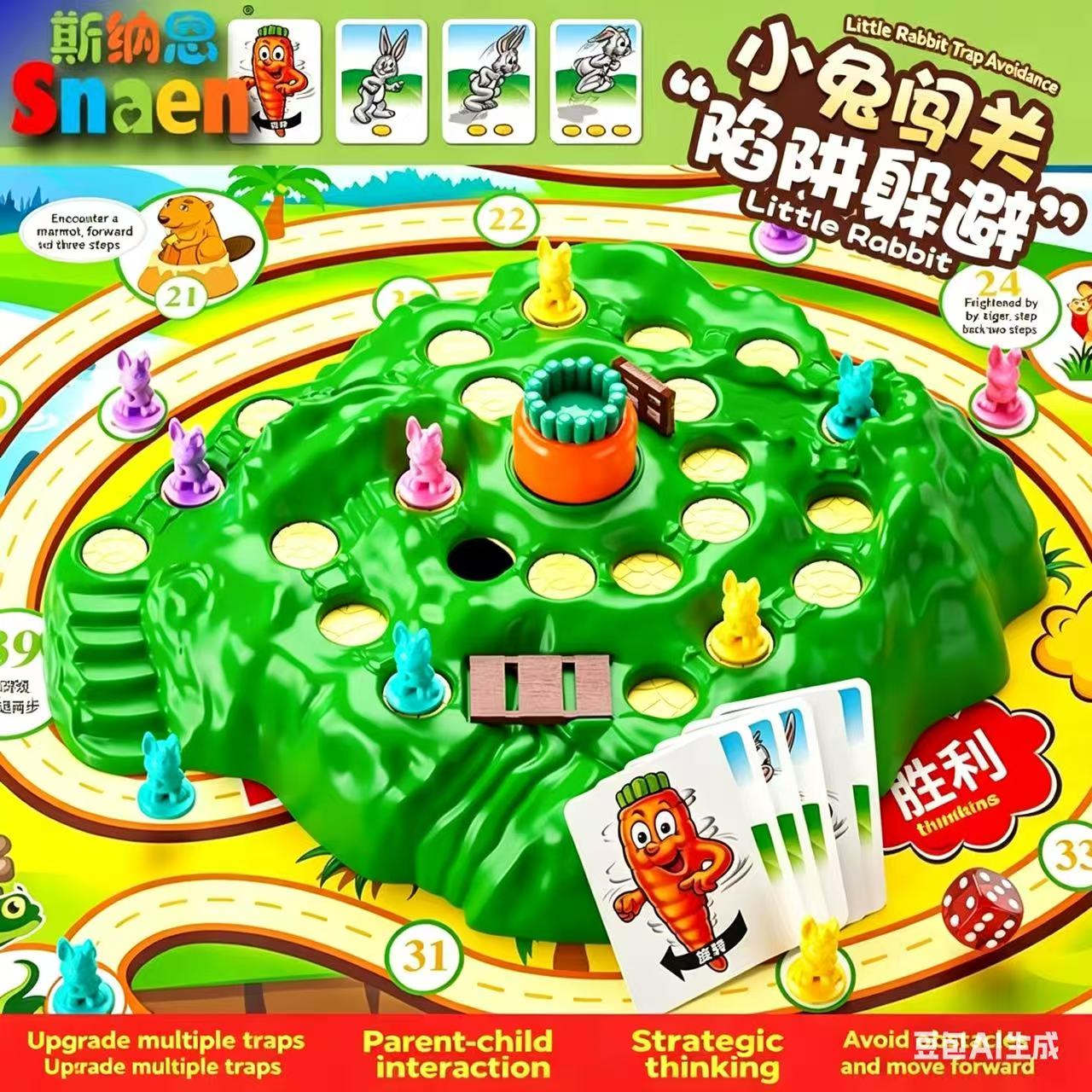 Board Game Recommendation - Hot Sale Fun Toy Rabbit Trap