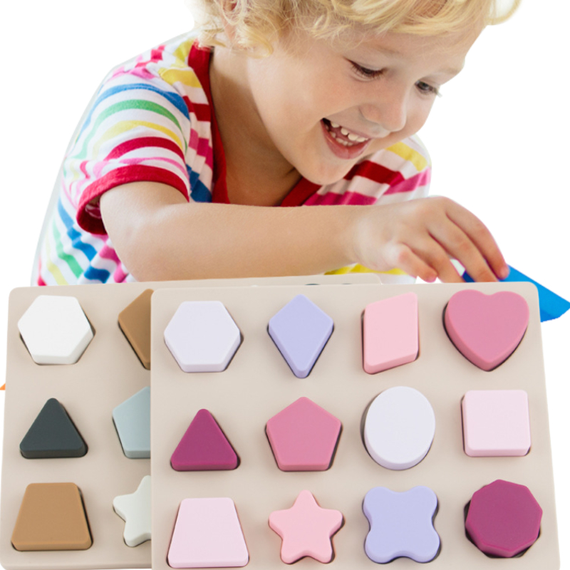 Board Game For 2 People - Bitable Silicone Puzzle Montessori Toys for