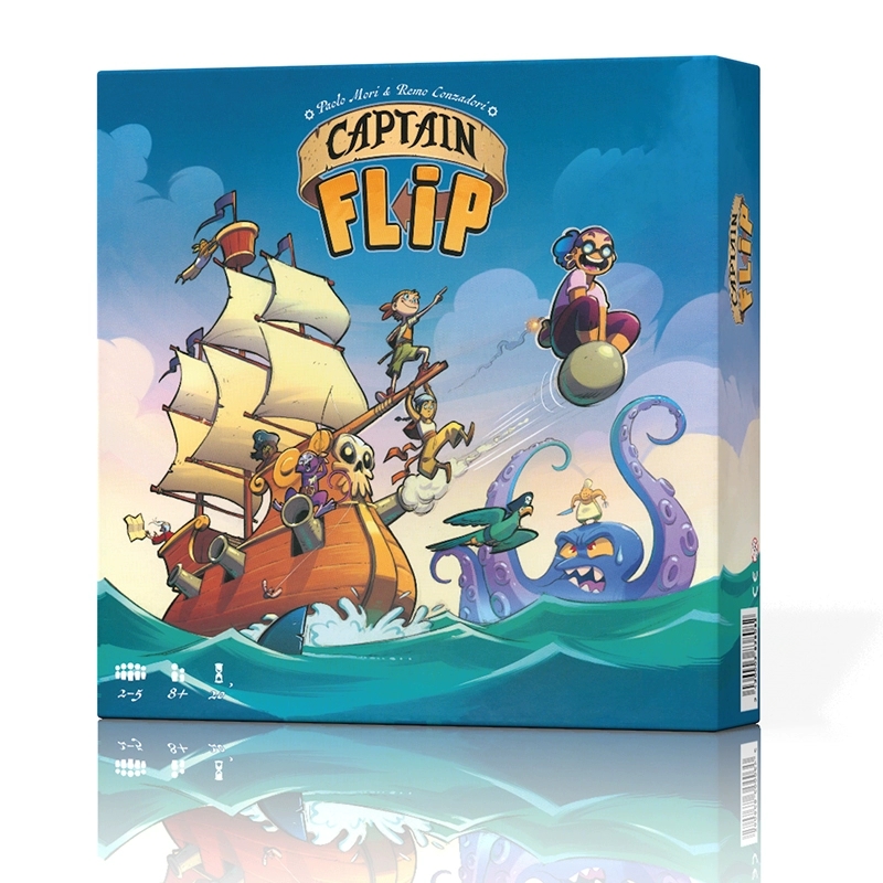 Board Game Pirates - Captain Flip Pirate Treasure Hunt Board