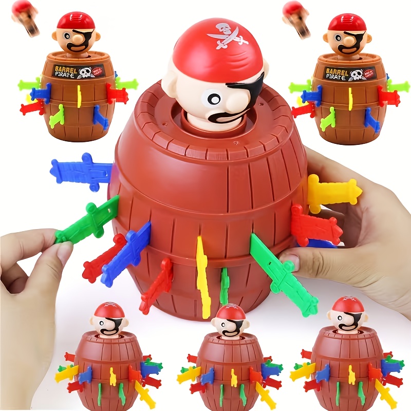 Board Game Pirates - Pirate Treasure Bucket Party Game,Breaking Board