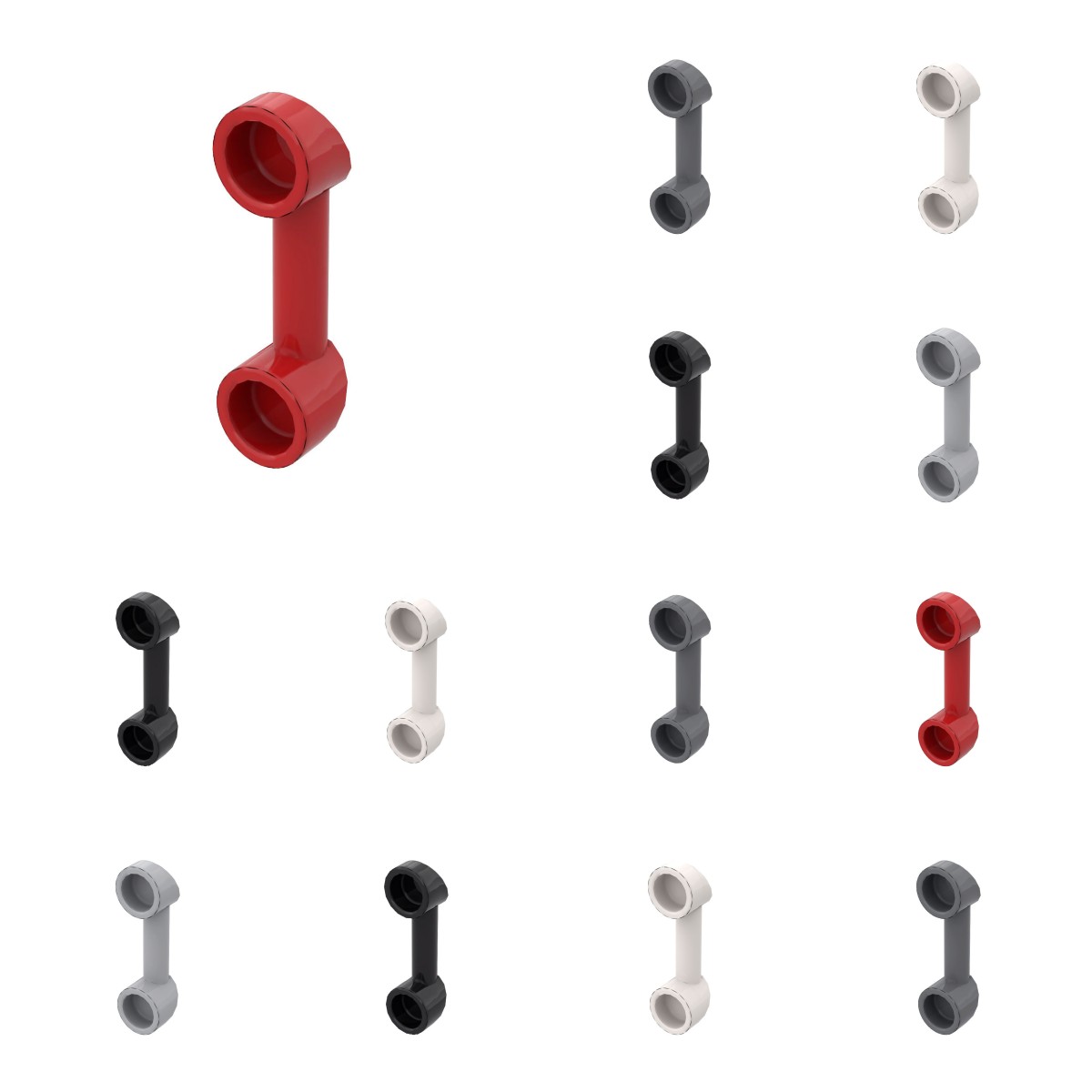 Board Game For 2 People - 50pcs 6190 Bar 1x3 Old Telephone