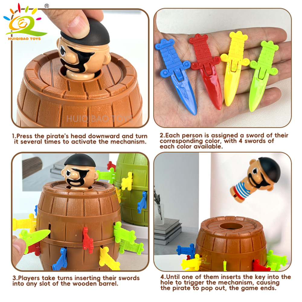 Dinosaur Pirate Bucket Toy Luc - Board Game Pirates review and price