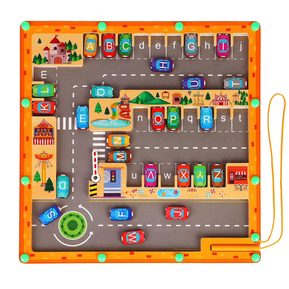 Magnetic Color& Number Maze 2  - Board Game For 2 People review and price