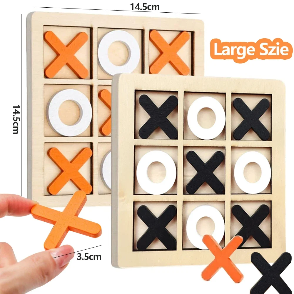 Wooden XO Tic Tac Toe Game Min - Board Game Recommendation review and price