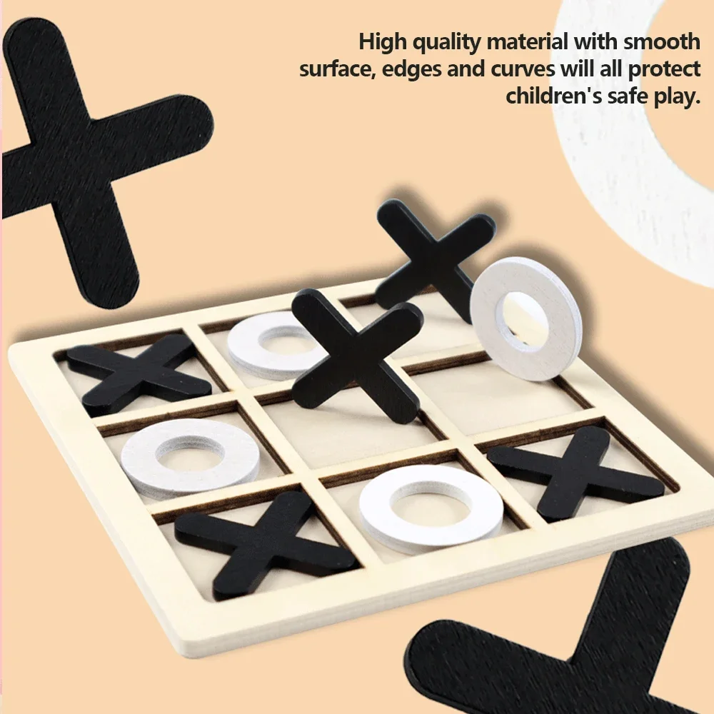 Wooden XO Tic Tac Toe Game Min - Board Game Recommendation review and price