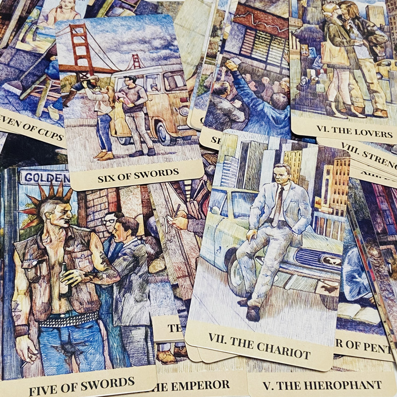 City Labyrinth Tarot Cards 78  - Board Game Oracle review and price