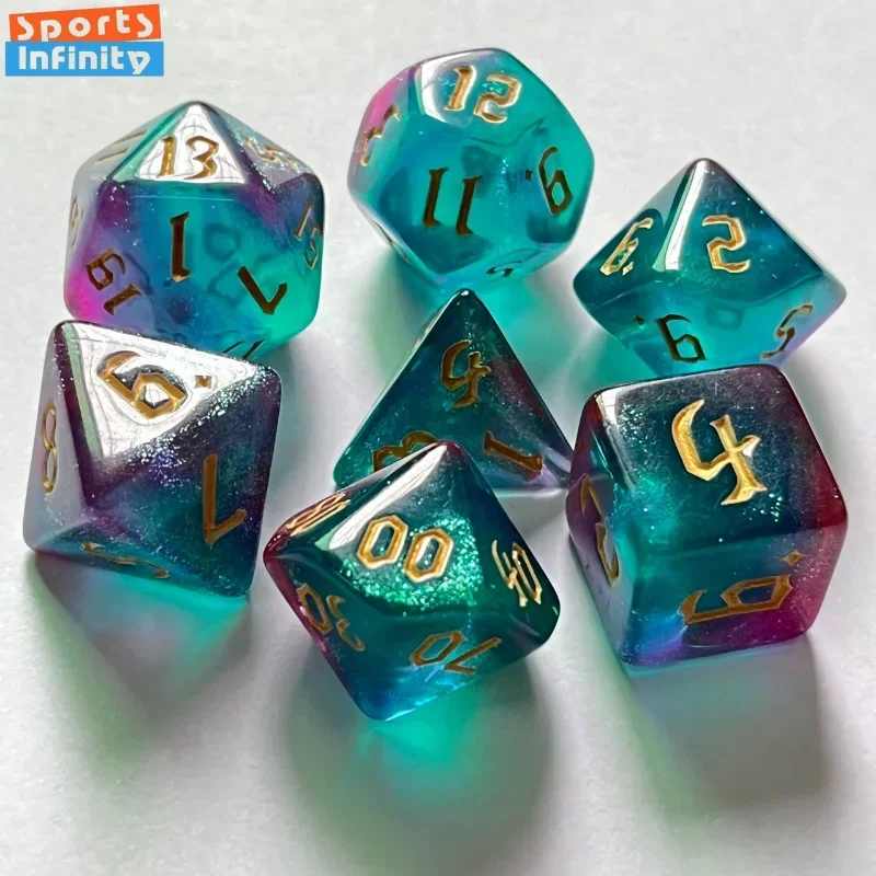 7 Pcs of New Double Colors Dic - Board Game For 2 People review and price