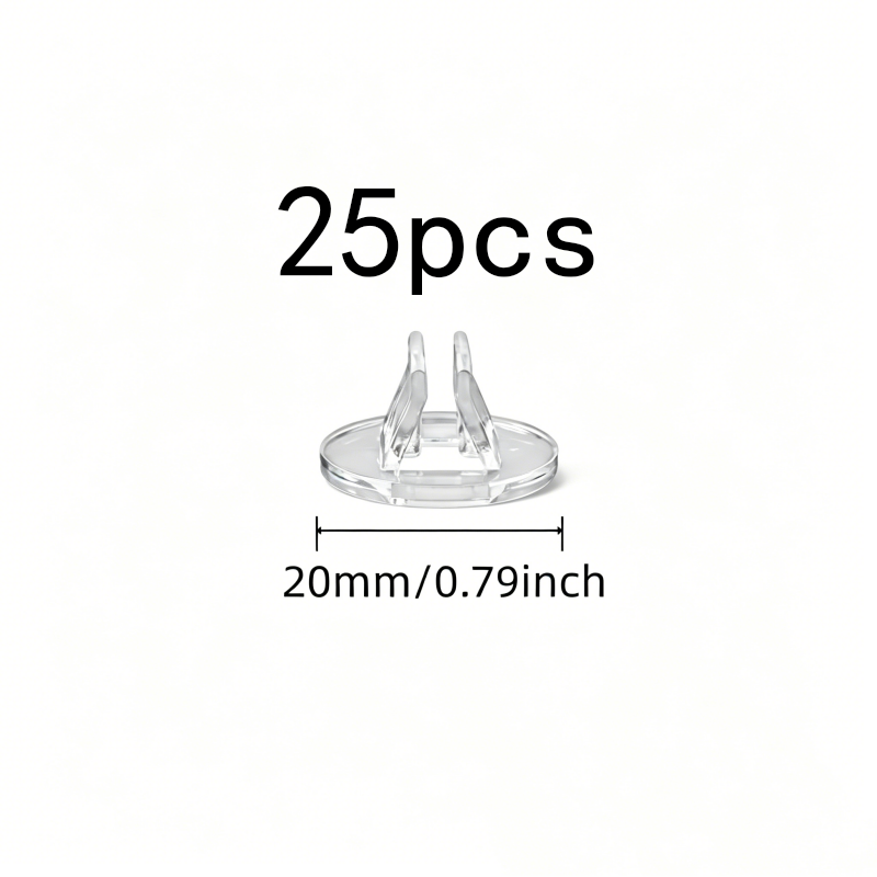 25 pcs Clear Display Clips, Co - Board Game Organization review and price