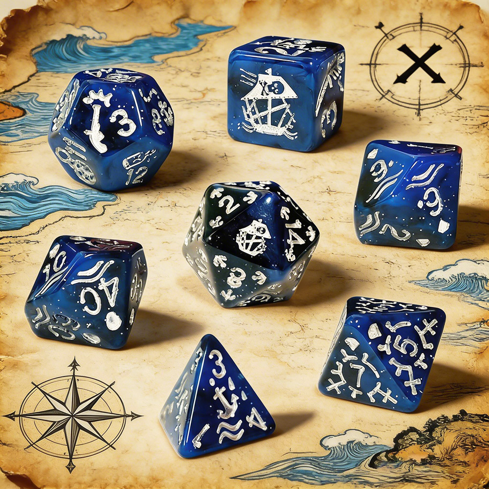 7Pcs/Set Pirate Nautical Theme - Board Game Pirates review and price