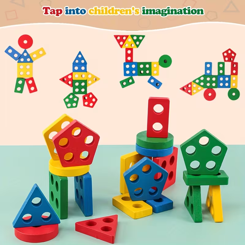 Montessori Wooden Games Baby T - Board Game For 2 People review and price