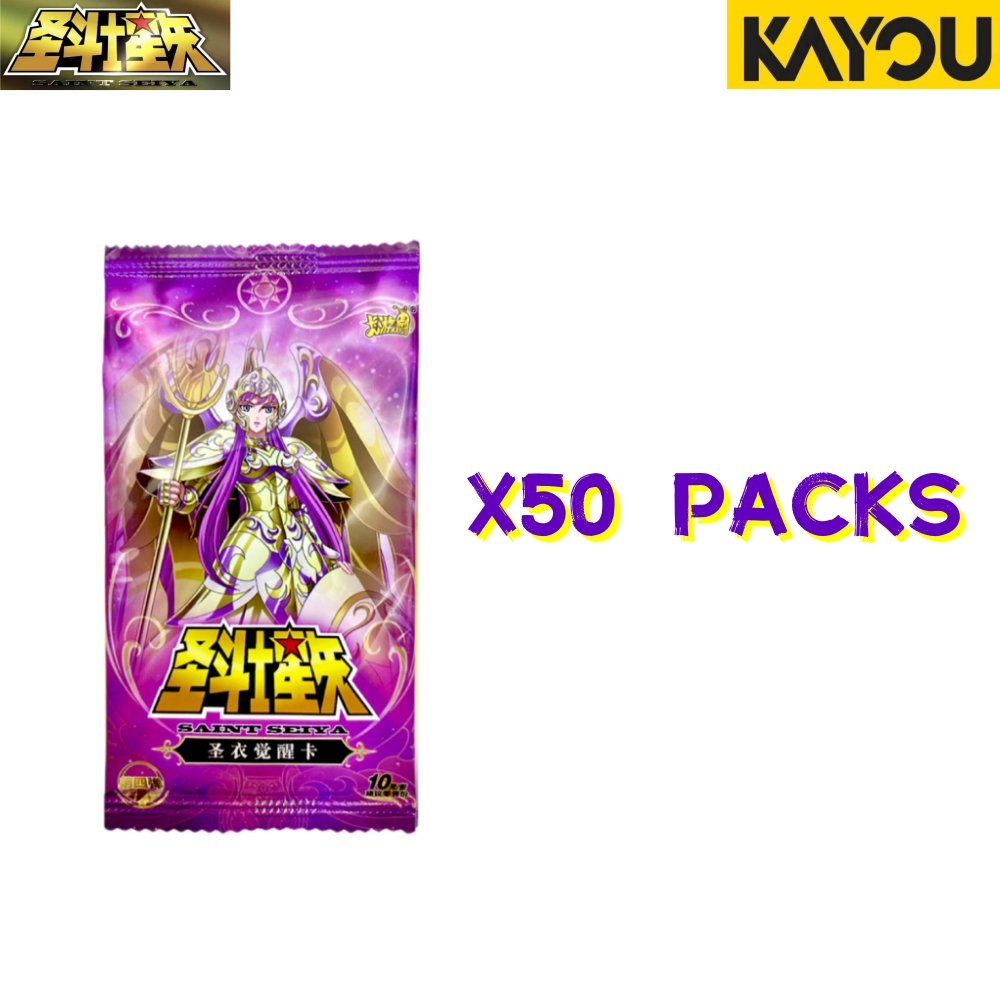 Kayou Saint Seiya Cards 50Pack - Board Game Box review and price