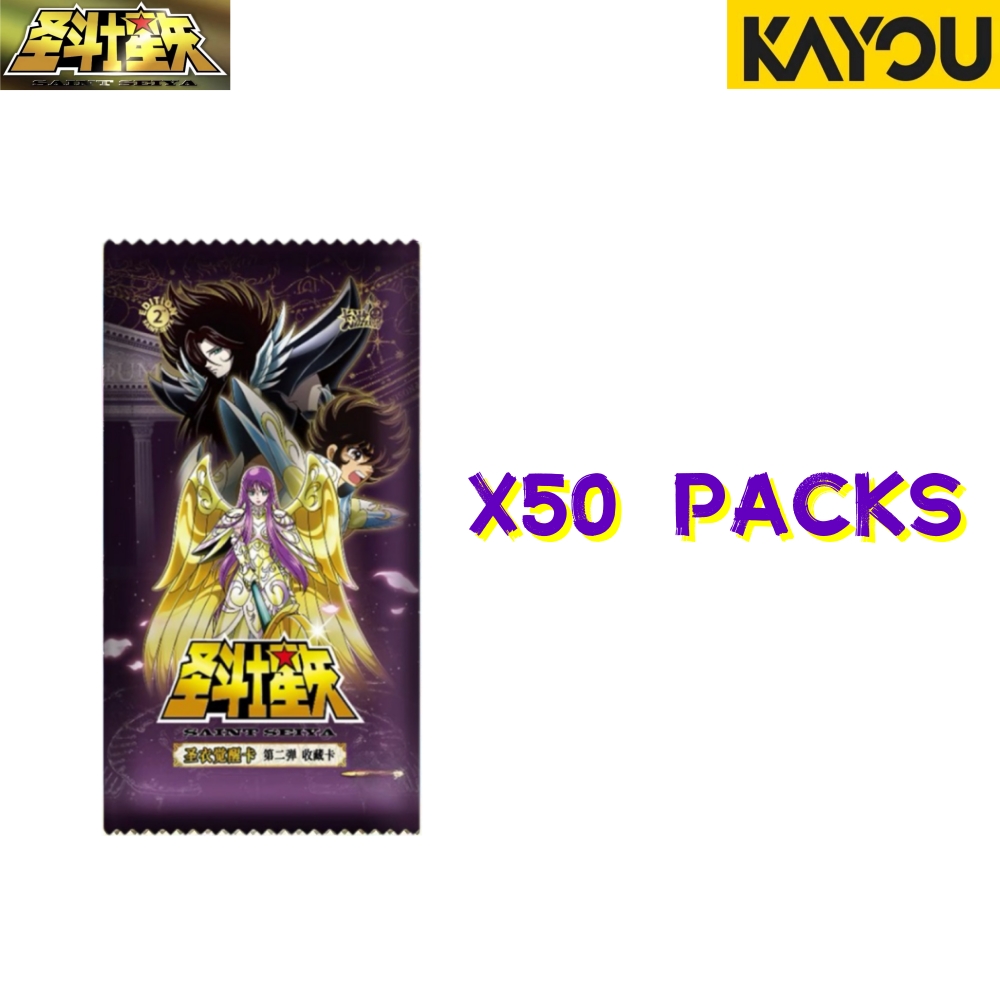 Kayou Saint Seiya Cards 50Pack - Board Game Box review and price