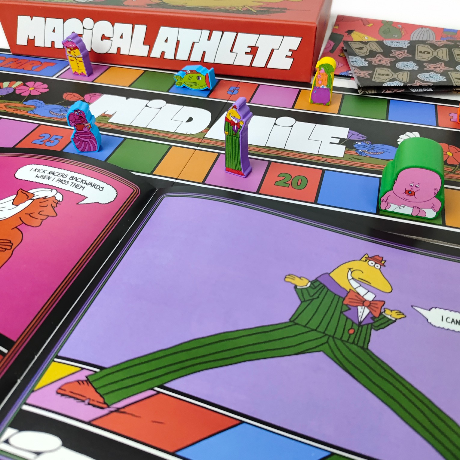 MAGICAL ATHLETE Card Game Part - Board Game Strategi review and price