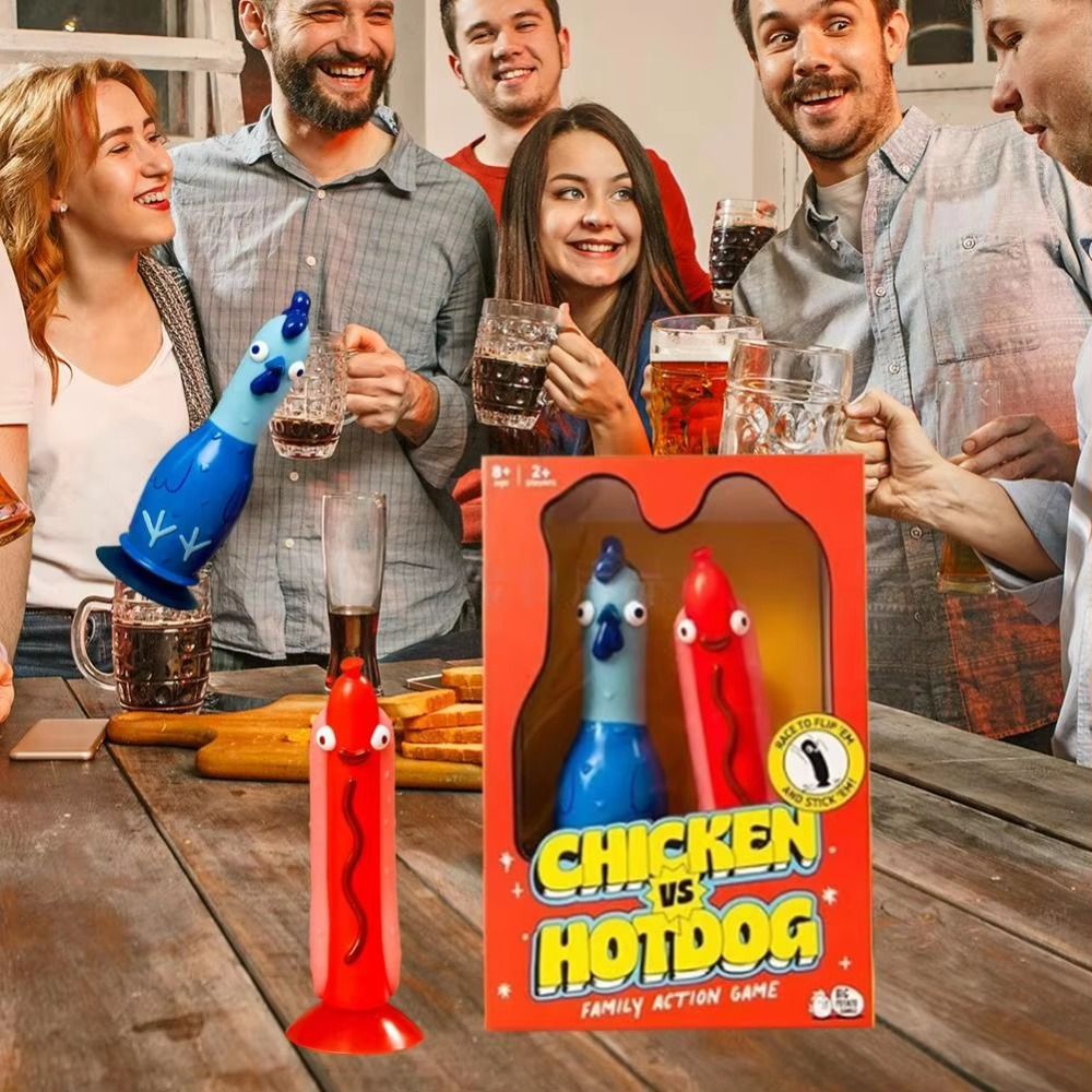 Fast Strategy Chicken Vs Hotdo - Board Game Strategi review and price
