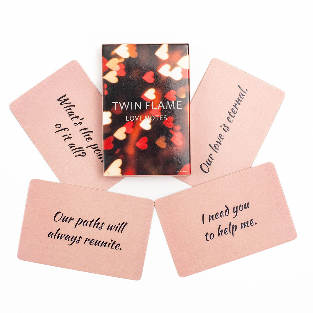 Twin Flame Love Notes Oracle C - Board Game Oracle review and price