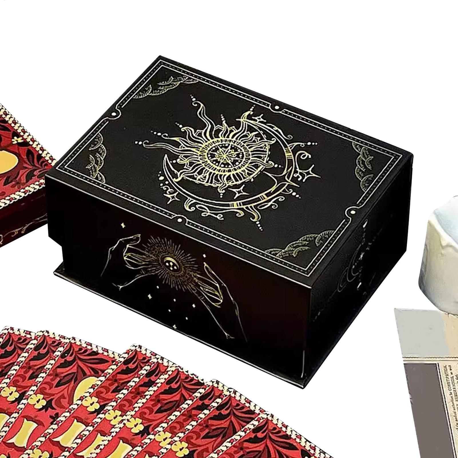 Magnetic Lid Tarot Card Box, P - Board Game Box review and price