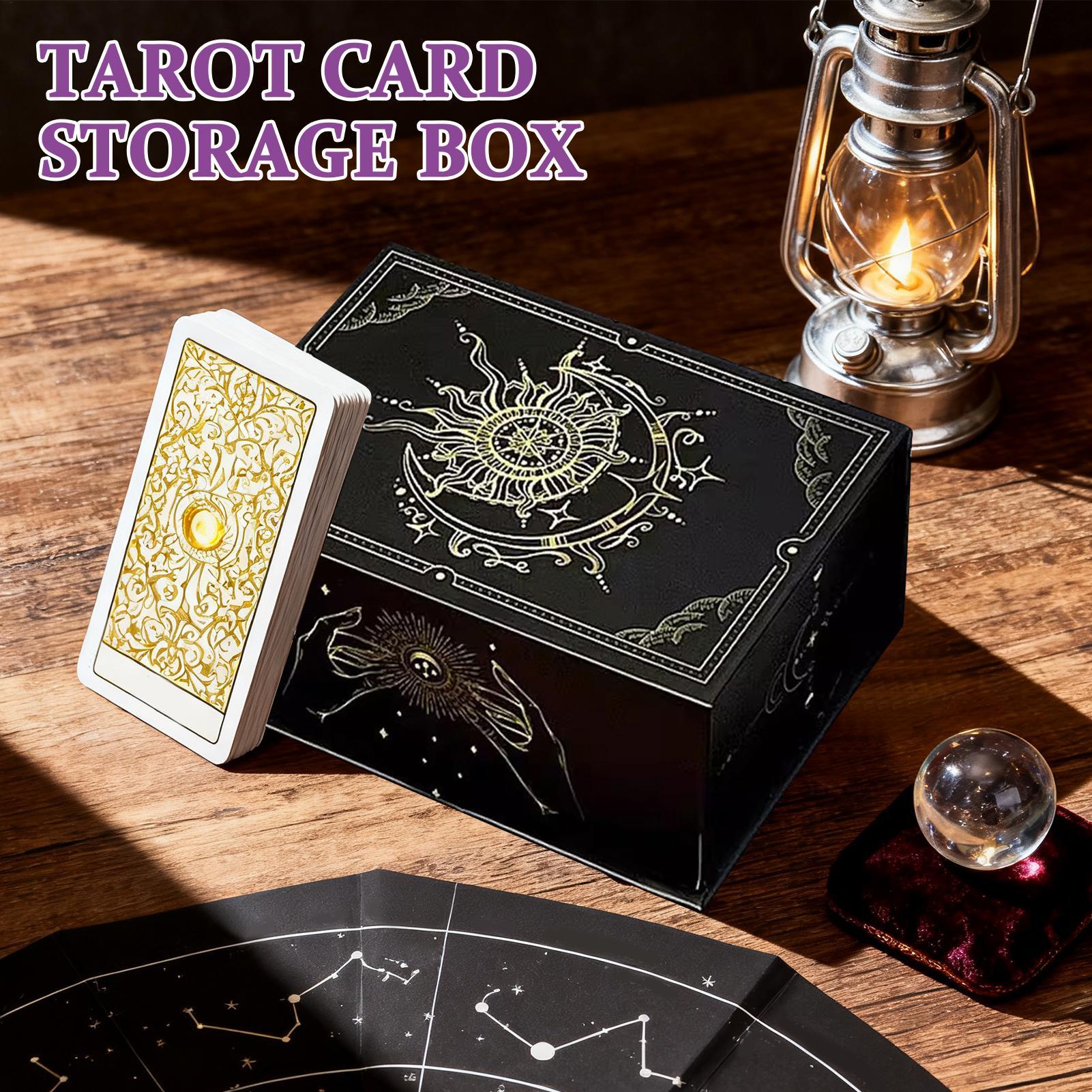 Magnetic Lid Tarot Card Box, P - Board Game Box review and price