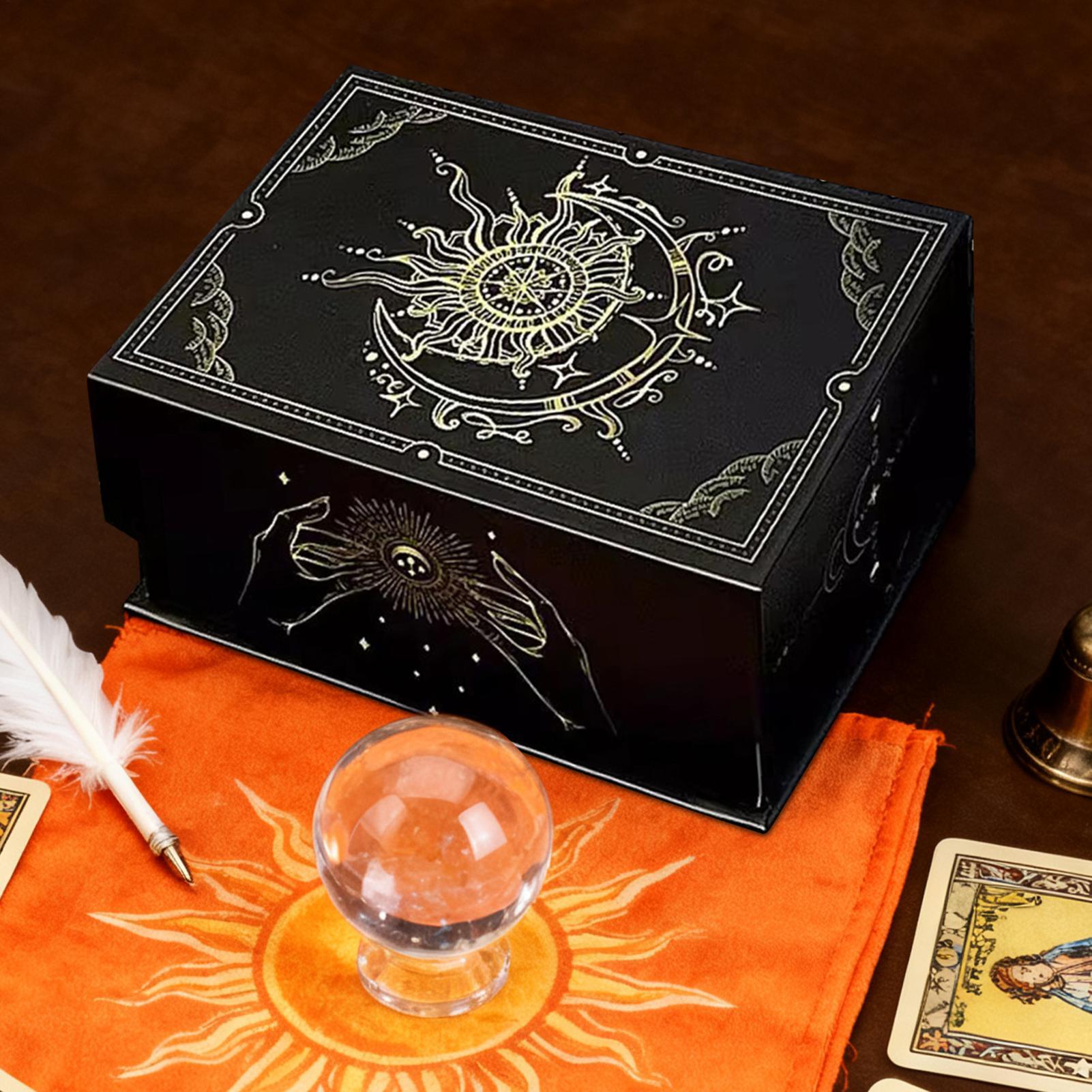 Magnetic Lid Tarot Card Box, P - Board Game Box review and price