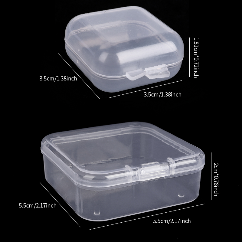 2 Sizes Clear Small Containers - Board Game Organization review and price