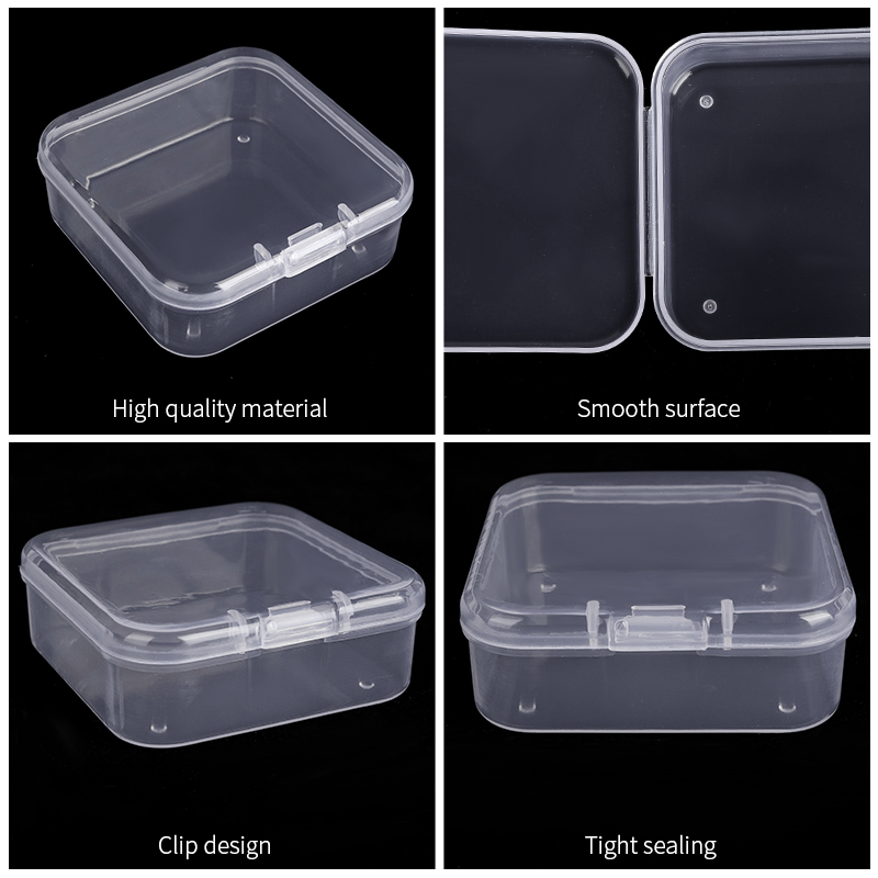 2 Sizes Clear Small Containers - Board Game Organization review and price