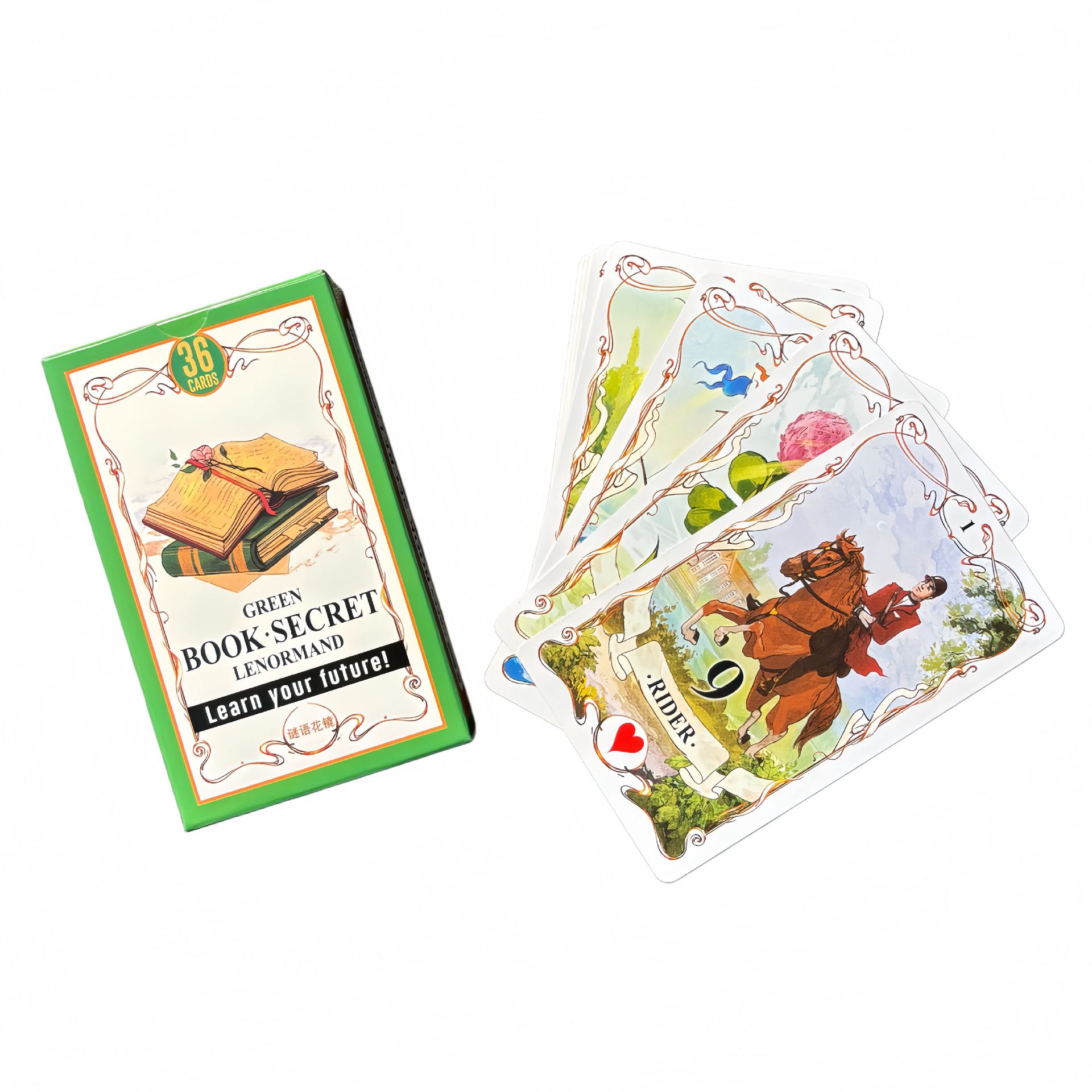 Green Book Secret Lenormand Or - Board Game Oracle review and price