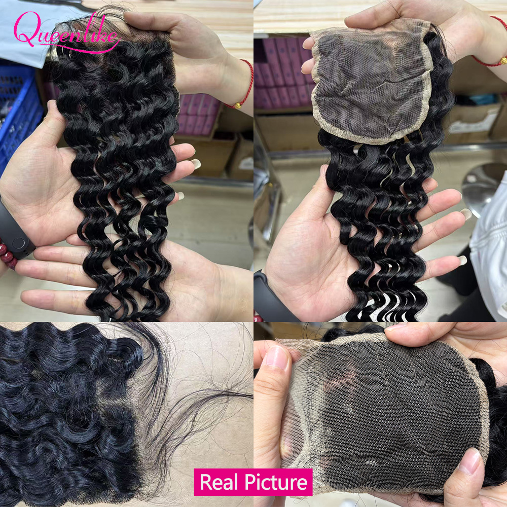 4X4 Deep Wave HD Lace Closure  - Board Game Queen review and price