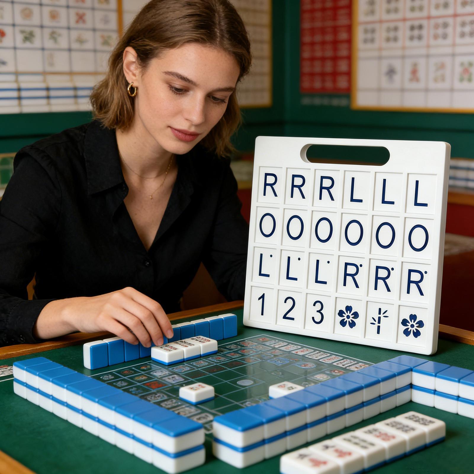 Solo Mahjong Board 24 Slots Po - Board Game Strategi review and price