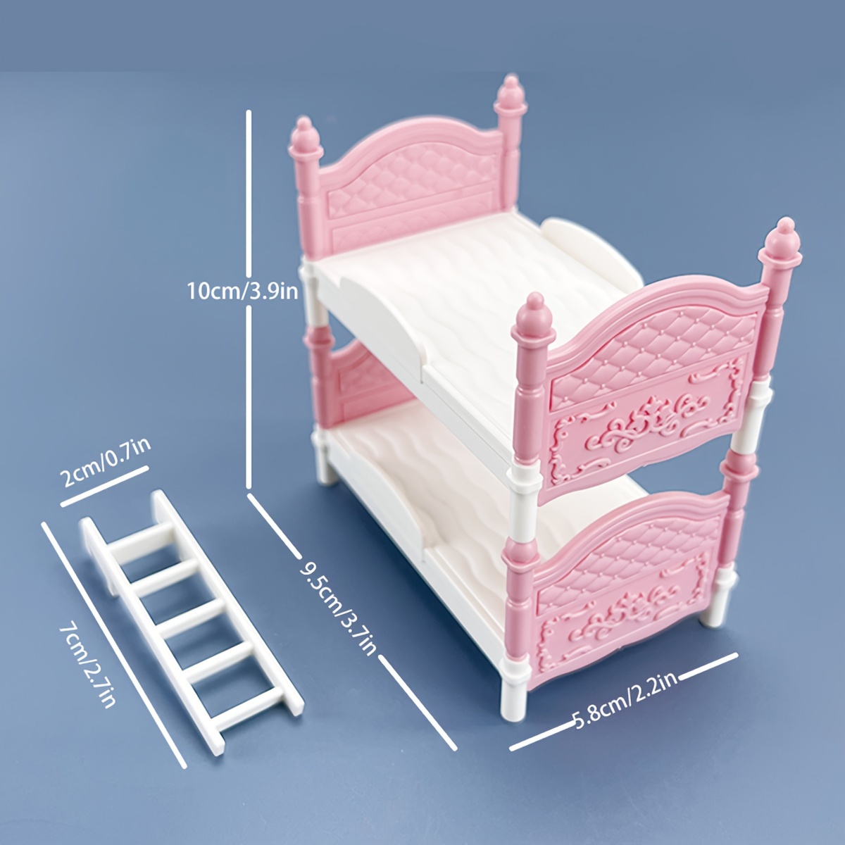 Miniature Dollhouse Double Bed - Board Game For 2 People review and price
