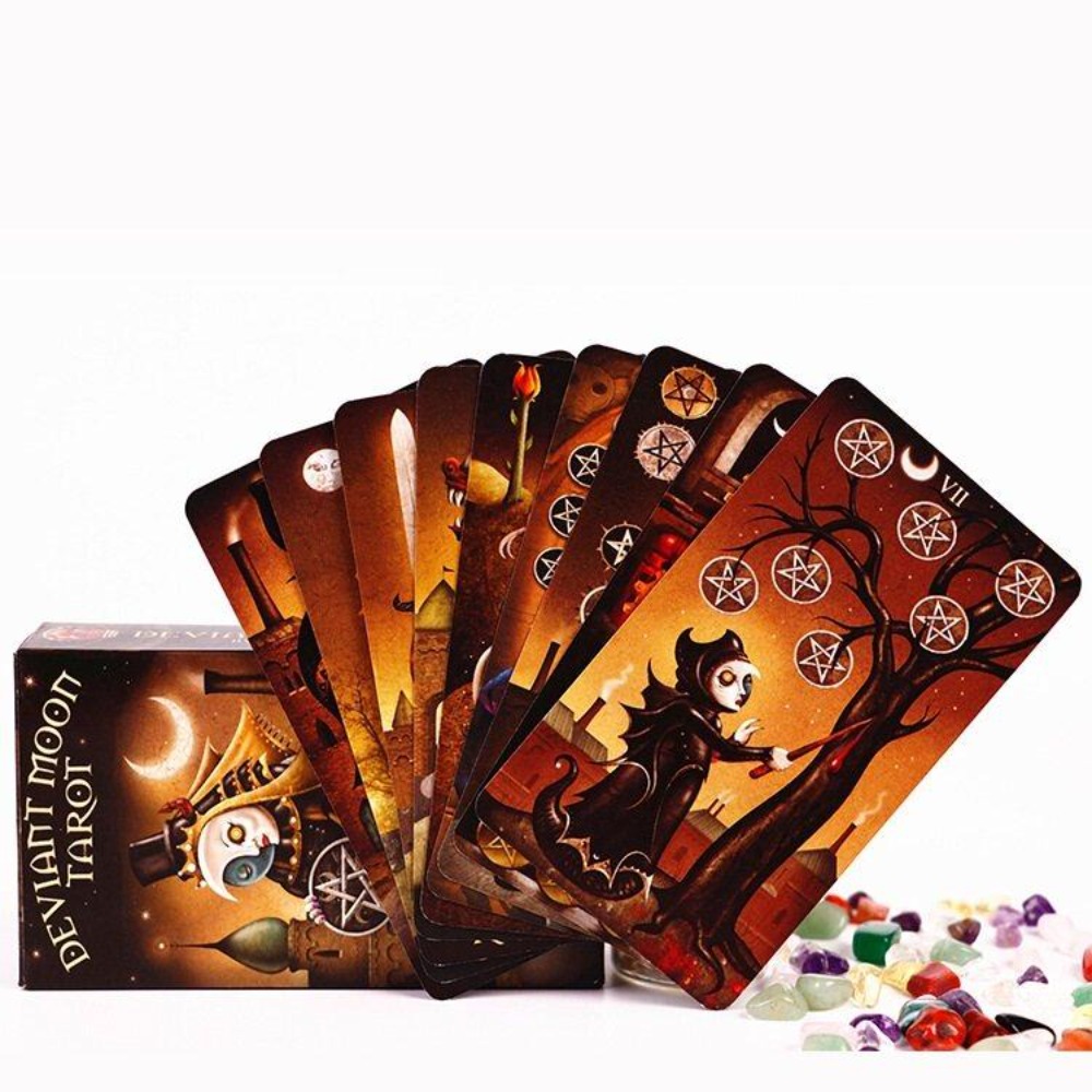 Deviant Moon Tarot Card | Big  - Board Game Oracle review and price