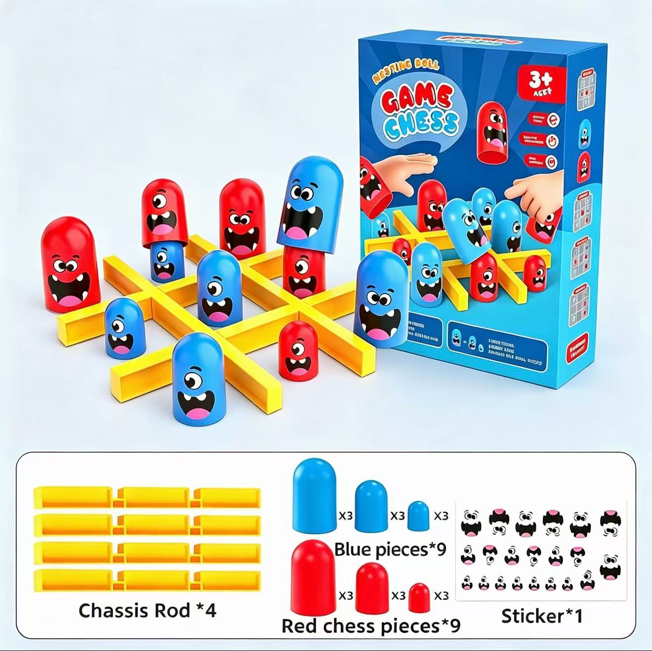 Tic-Tac-Toe Eat-and-Be-Sized S - Board Game Recommendation review and price