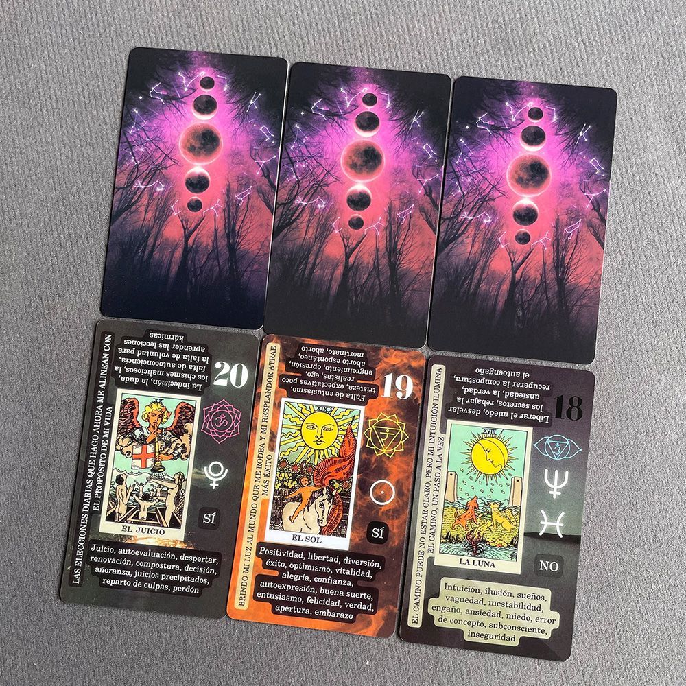 78pcs Leaning Tarot Cards Deck - Board Game Oracle review and price